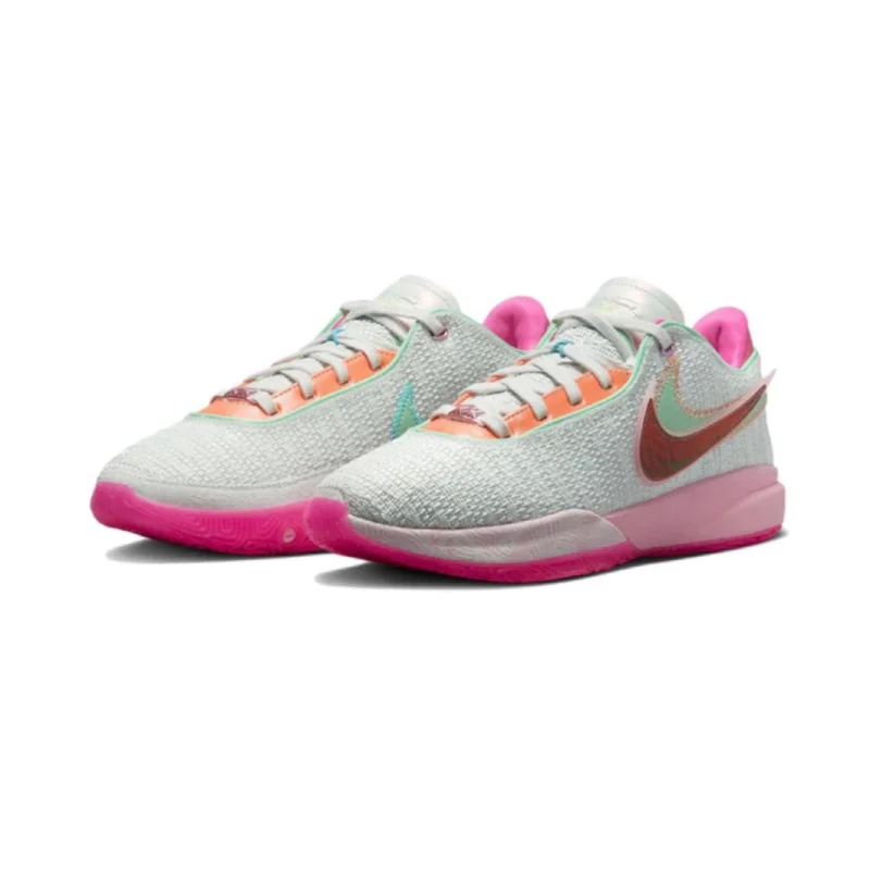 Basketball Shoes For Indoor Play-Nike lebron 20 pink