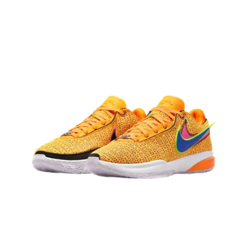 Basketball Shoes For Light Speed Play-Nike lebron 20 yellow