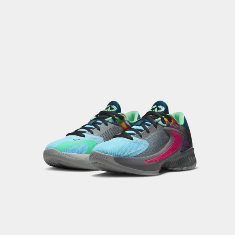 Basketball Shoes With Breathable Technology-Nike Zoom Freak 4 multicolor