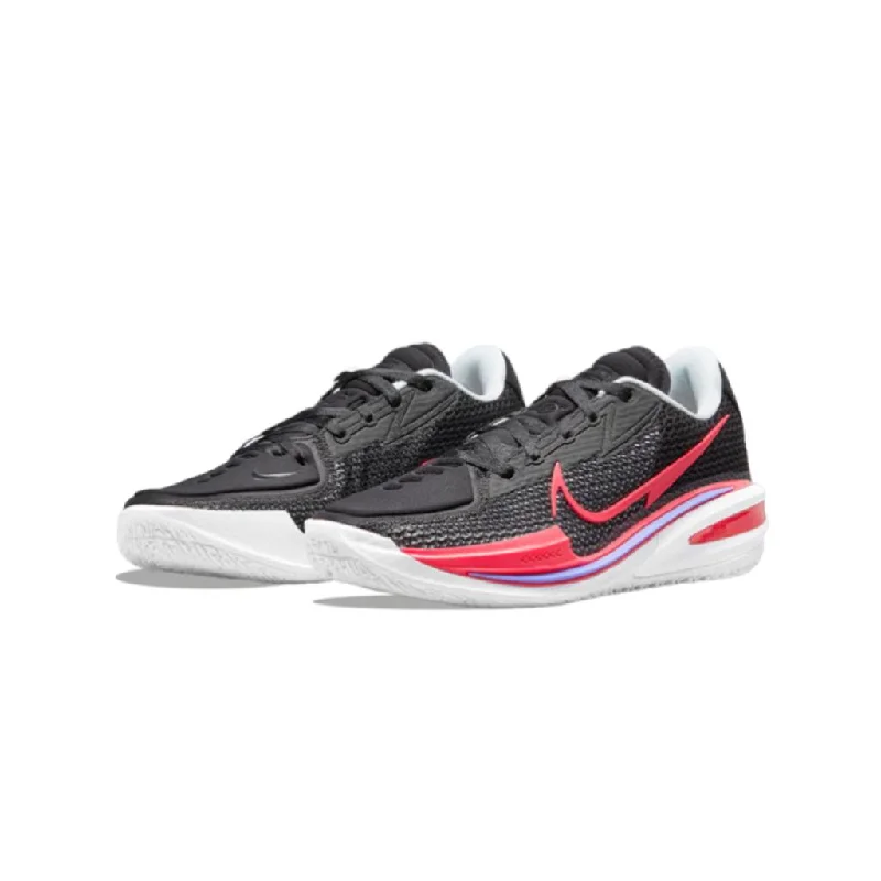 Basketball Shoes With Traction For Quick Movements-nike air zoom gt cut black red shoes