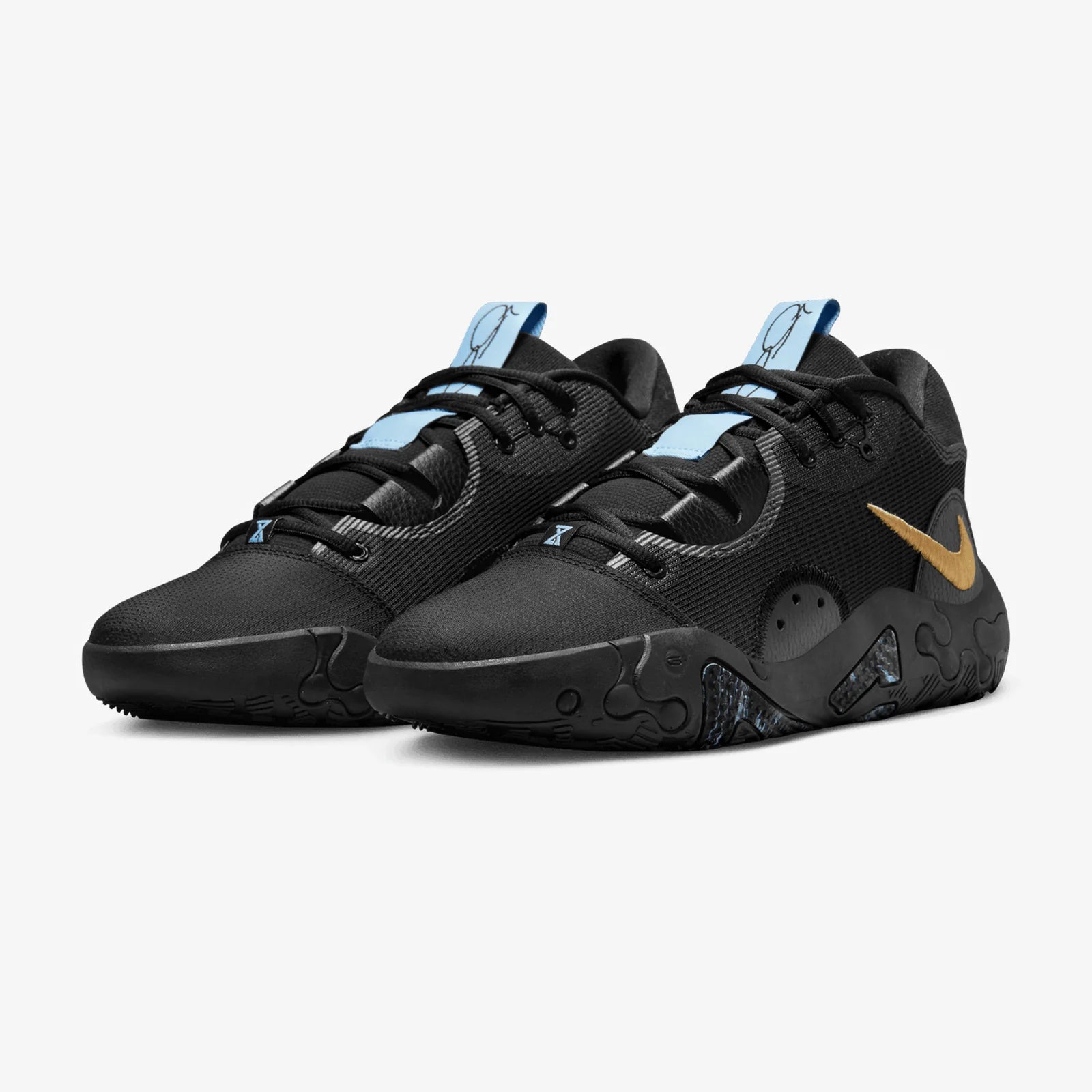 Basketball Shoes For Custom Style-Nike PG6 Black shoes