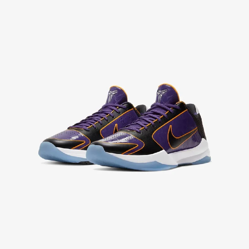 Basketball Shoes For Supportive Fit With Stability-nike kobe 5 protro lakers shoes