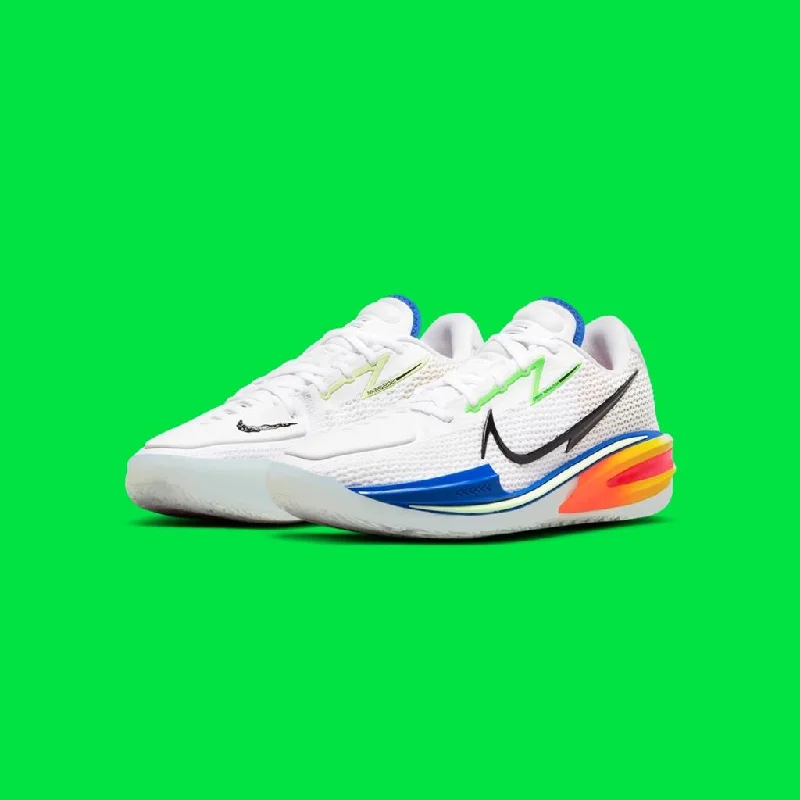 Basketball Shoes For Training And Practice-nike air zoom gt cut white  shoes