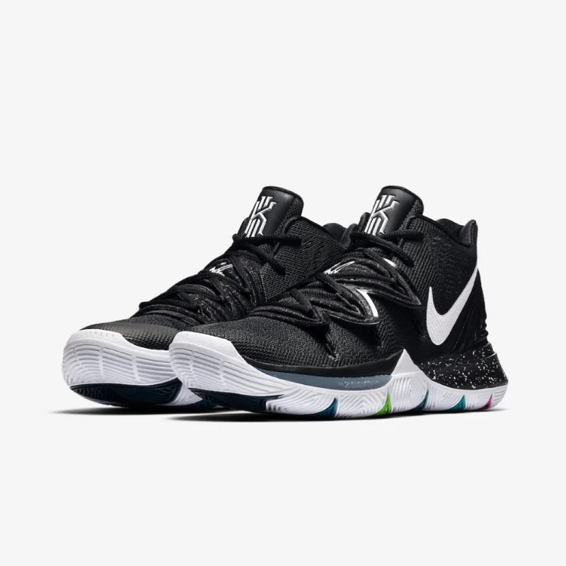 Basketball Shoes With Performance Lacing-Nike Kyrie 5 black