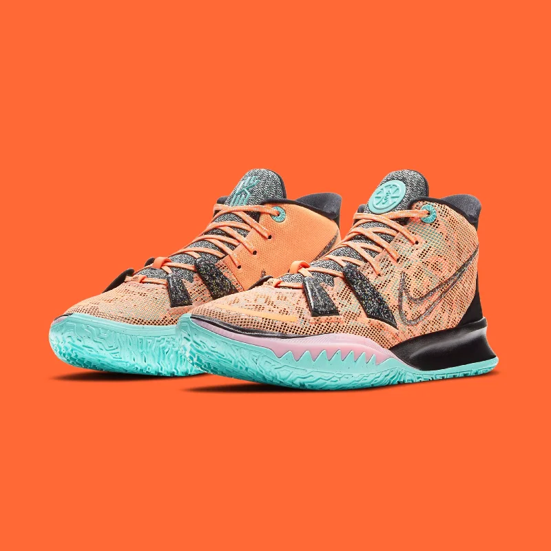 Basketball Shoes For Winter Conditions-Nike Kyrie 7 orange