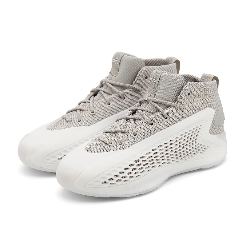 Basketball Shoes With Low-Cut Design-Adidas AE1 “White Gray”