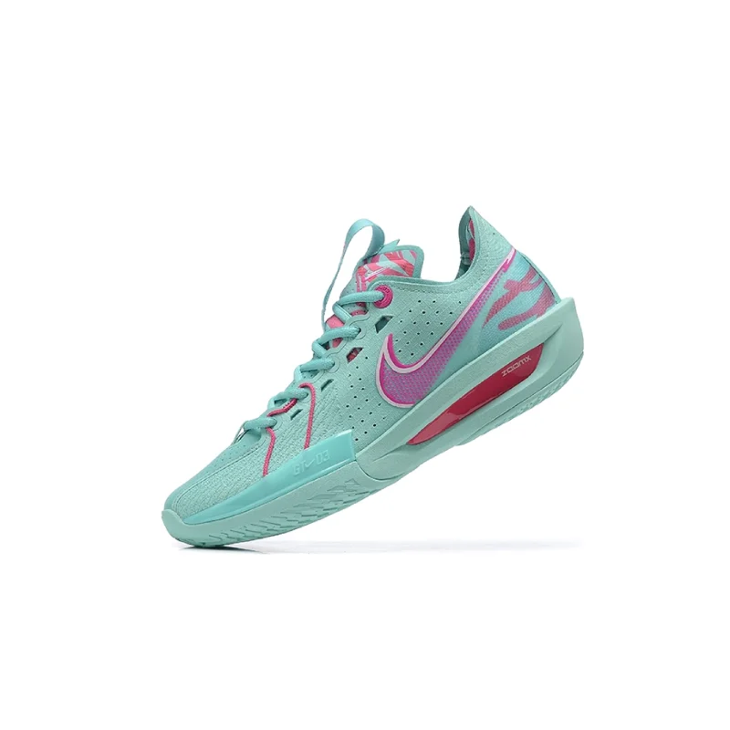 Basketball Shoes With Specialized Sole Technology-nike air zoom gt cut 3 aqua blue shoes