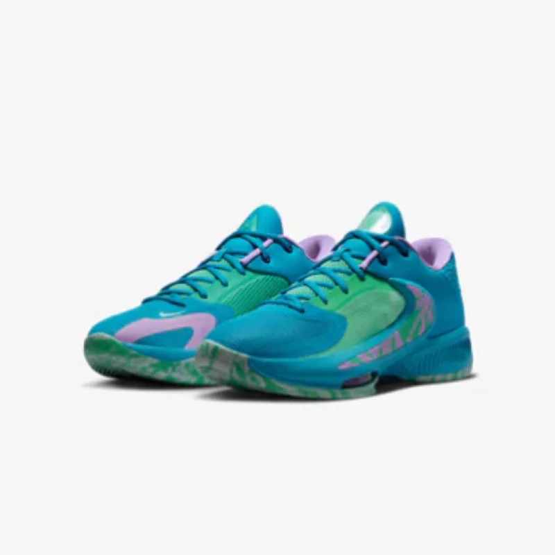 Basketball Shoes For Soft Cushioning-Nike Zoom Freak 4 blue