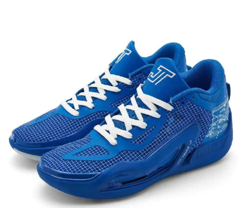 Basketball Shoes For Lightweight Performance-Jt1 white blue