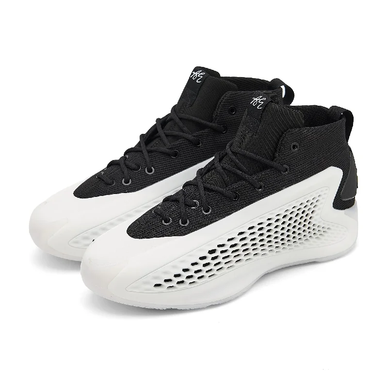 Basketball Shoes With Anti-Slip Grip-Adidas AE1 “Black White   ”