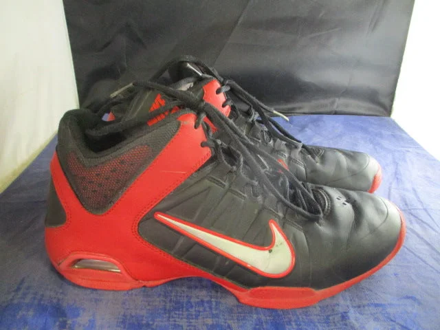 Basketball Shoes With High-Cut Design-Used Nike Air Visi Pro 4 Basketball Shoes Size 8