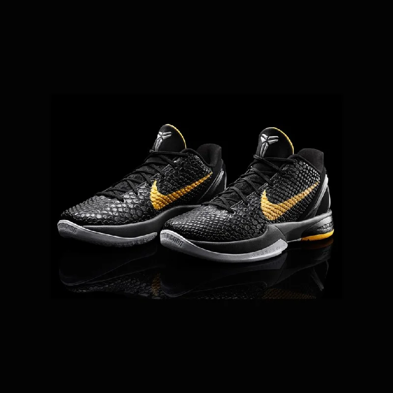 Basketball Shoes With Advanced Cushioning Technology-nike kobe 6 black and yellow shoes