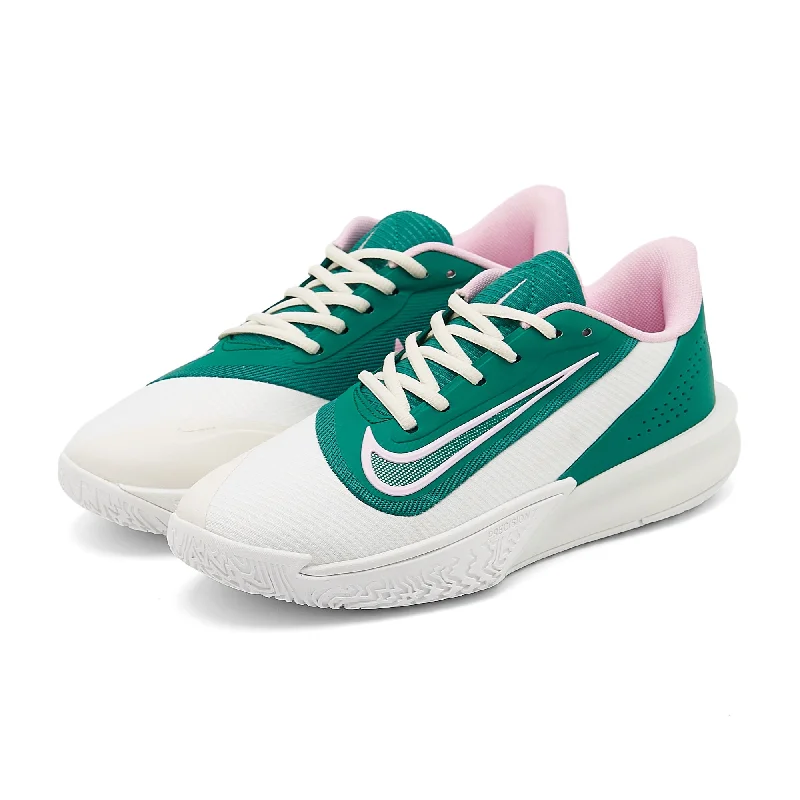 Basketball Shoes For Ankle Protection-Nike Precision 7 White&Green