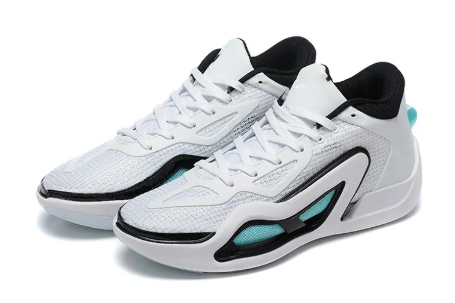 Basketball Shoes For Running-Jt1 white/aqua