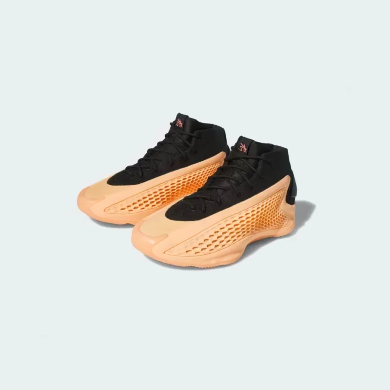 Basketball Shoes For Athletic Performance-Adidas A.E. 1 orange