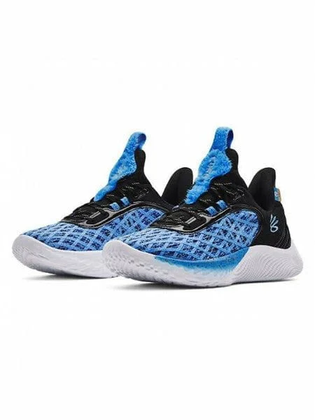 Basketball Shoes For Outdoor Court Players-Under Armour Curry 9 generation Blue