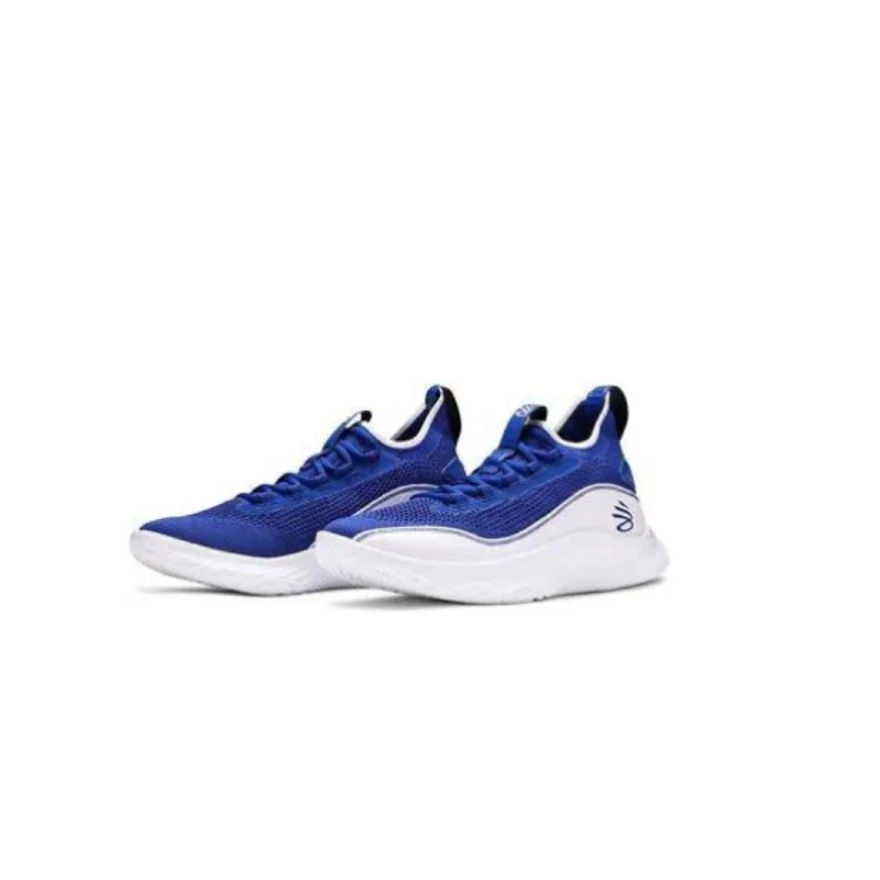 Basketball Shoes With Premium Leather-Under armor Curry  Flow 8 ‘Blue’