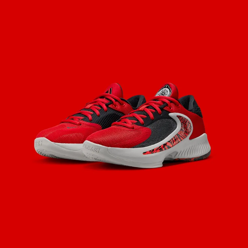 Basketball Shoes For Maximum Traction-Nike Zoom Freak 4 university red