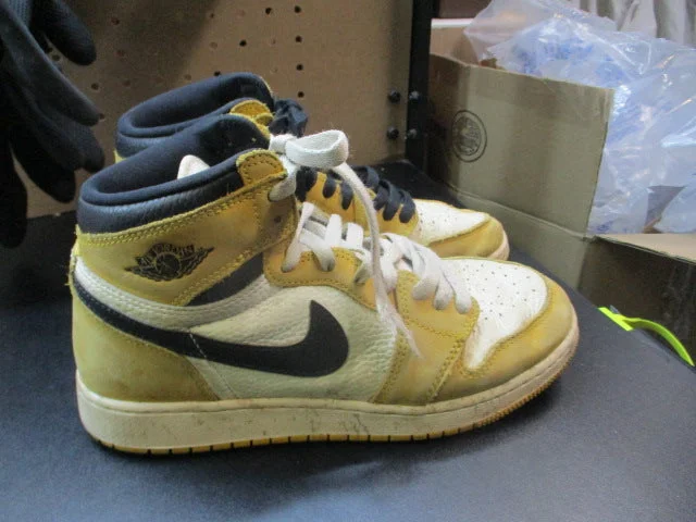 Basketball Shoes For Light Speed Play-Used Air Jordan 1 Retro High OG Rookie Of The Year Size 7 - RARE