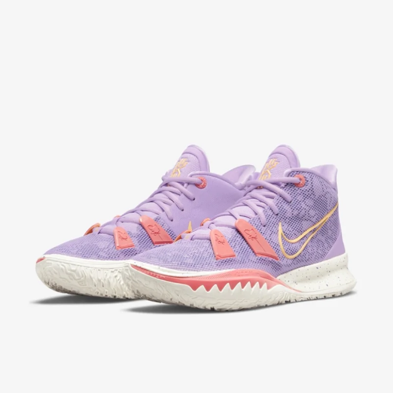 Basketball Shoes With Foam Cushioning-Nike Kyrie 7 purple