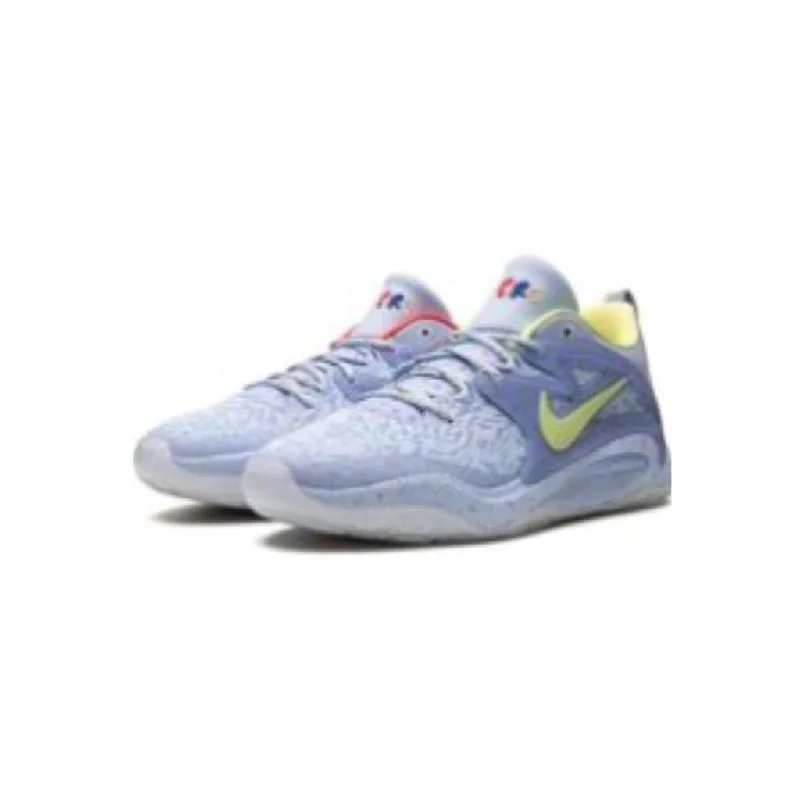 Basketball Shoes For Full Court Play-Nike KD15 light marine  shoes