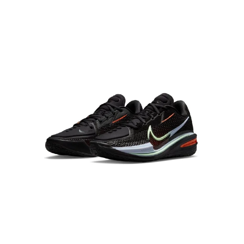 Basketball Shoes With Professional Grip-nike air zoom gt cut black silver shoes