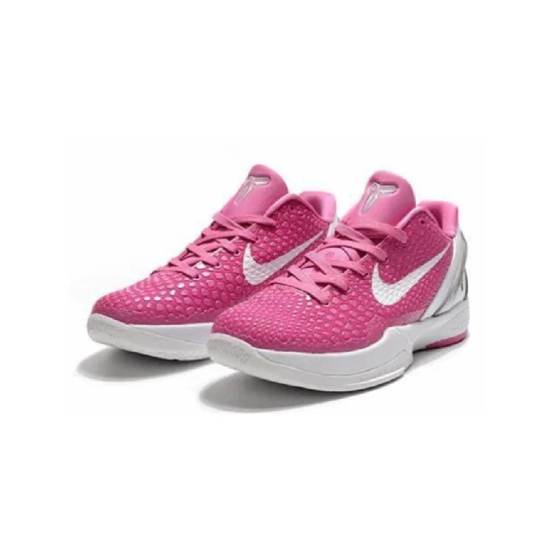 Personalized Basketball Shoes-nike kobe 6 protro think pink  shoes