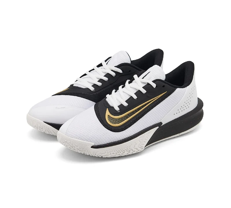 Basketball Shoes For Winter Conditions-Nike Precision 7 White&Gold