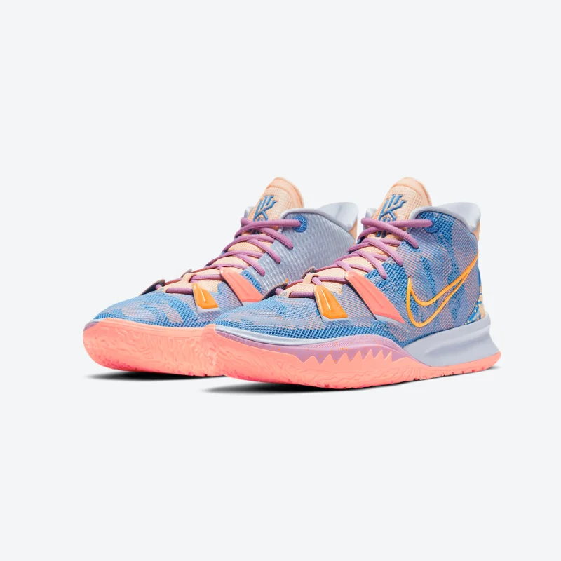 Basketball Shoes For Special Tournament Orders-Nike Kyrie 7 blue/pink