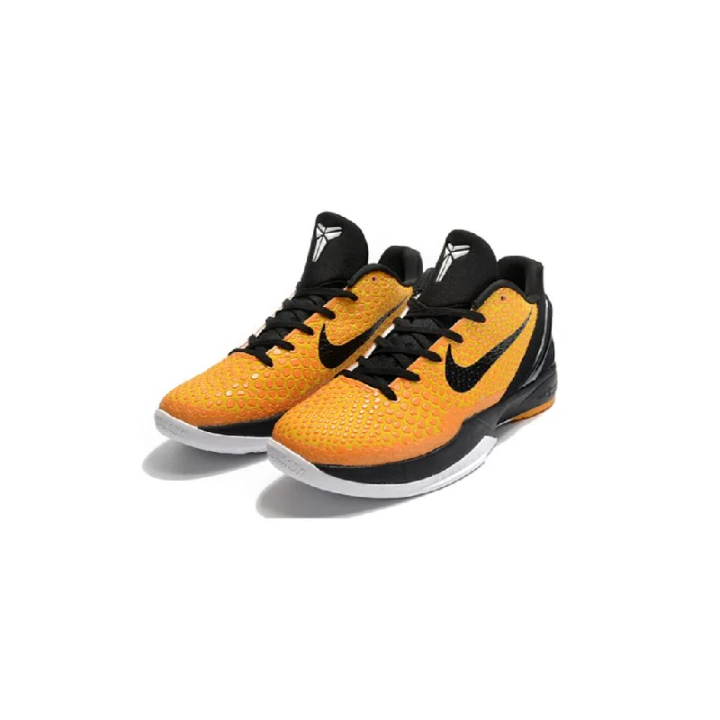 Basketball Shoes For Elite Performance-nike kobe 6 yellow shoes