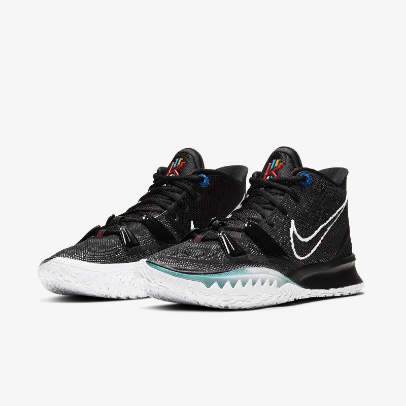 Basketball Shoes For All-Weather Play-Nike Kyrie 7 black/blue