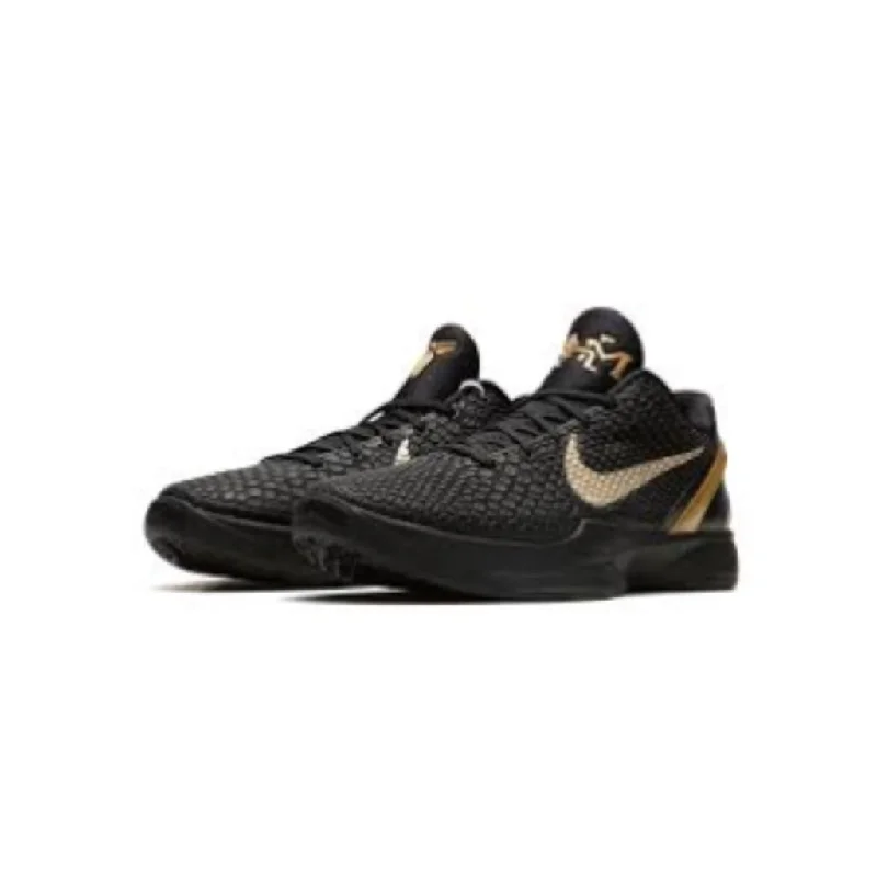 Basketball Shoes With Bold Graphics-nike kobe 6 protro black shoes