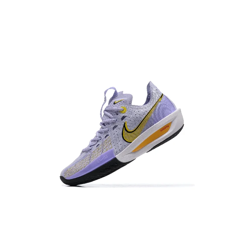 Basketball Shoes For Basketball Training-nike air zoom gt cut 3 purple shoes