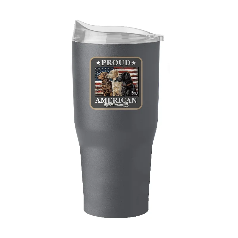 Personalized Team Mug-Proud Dogs 30oz Powder Coat Tumbler