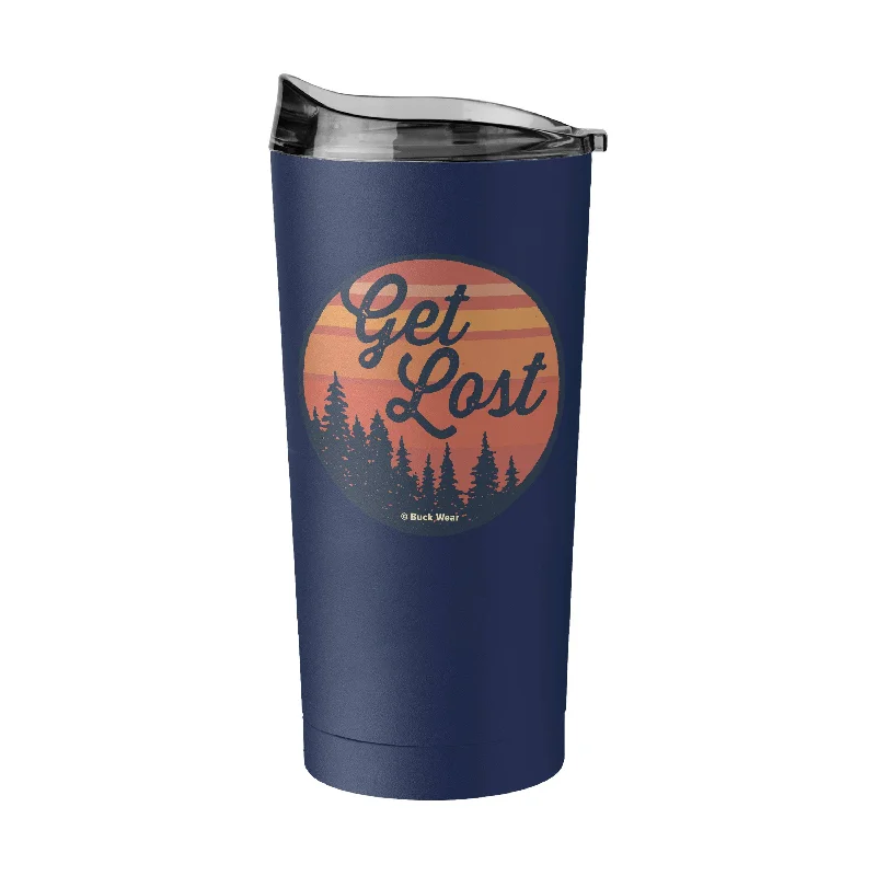 Team Mug For Special Events-Get Lost 20oz Powder Coat Tumbler