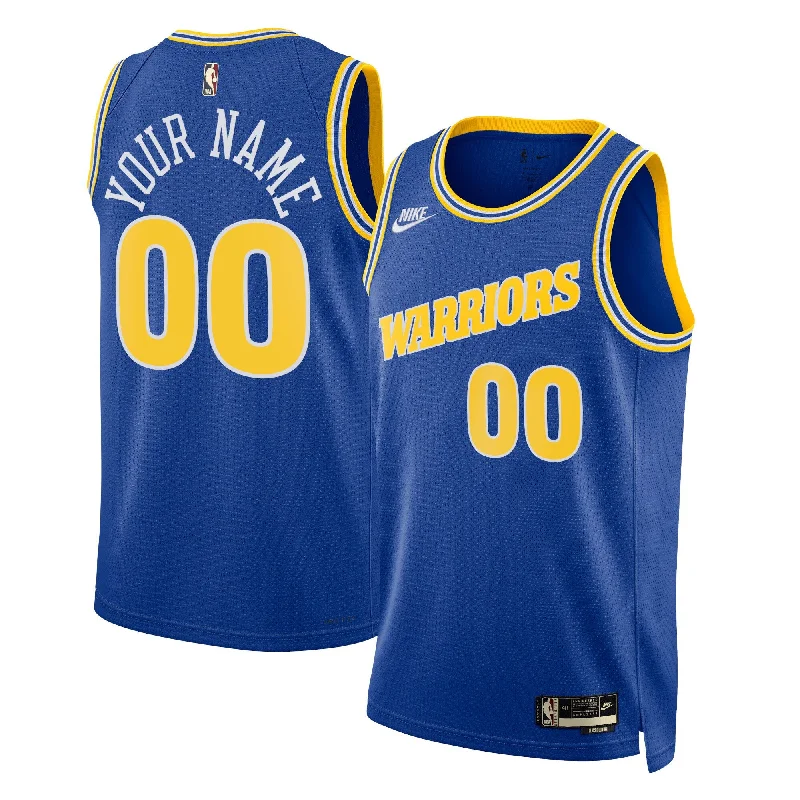 Basketball Jersey For Custom Orders-Golden State Warriors Unisex 2022/23 Custom Swingman Basketball Jersey - Classic Edition - Blue