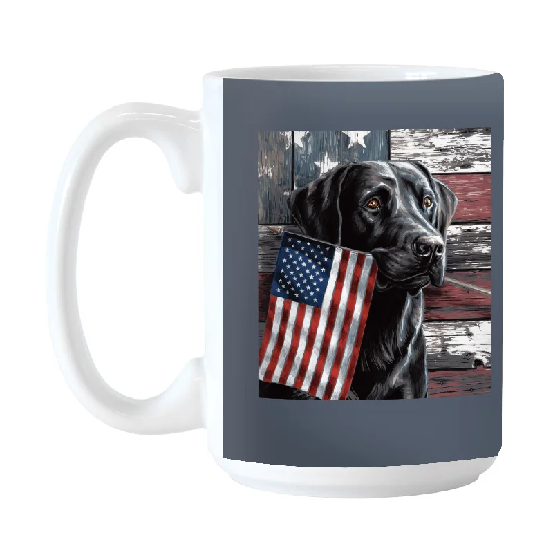 Team Mug For Exclusive Custom Merchandise-Vintage Dog 15oz Sublimated Mug