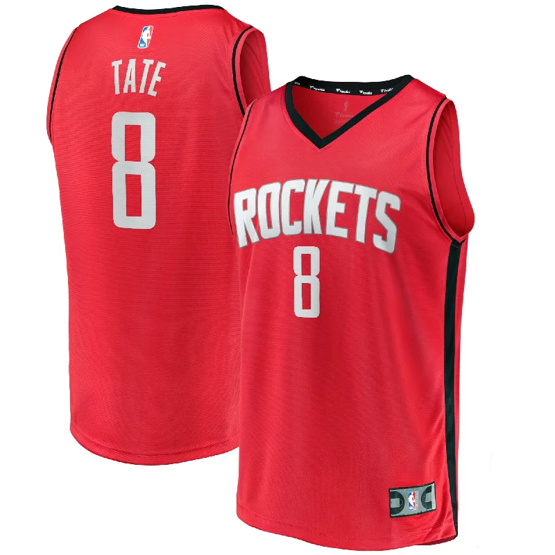 Basketball Jersey For Custom Youth Orders-Jae'sean Tate Houston Rockets Branded Fast Break Basketball Jersey - Icon Edition - Red