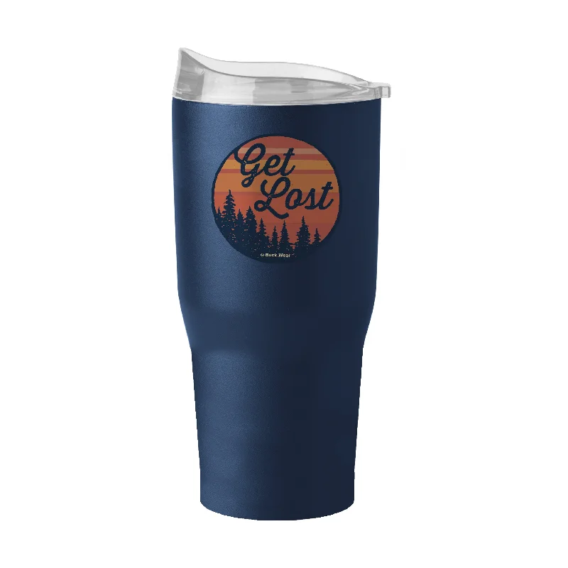 Team Mug For Custom Tournament Apparel-Get Lost 30oz Powder Coat Tumbler