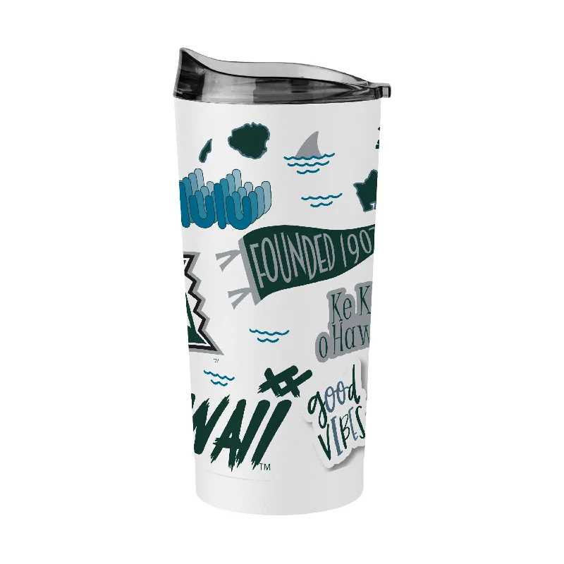 Team Mug For Group Custom Fan Orders-Hawaii 20oz Native Powder Coat Tumbler