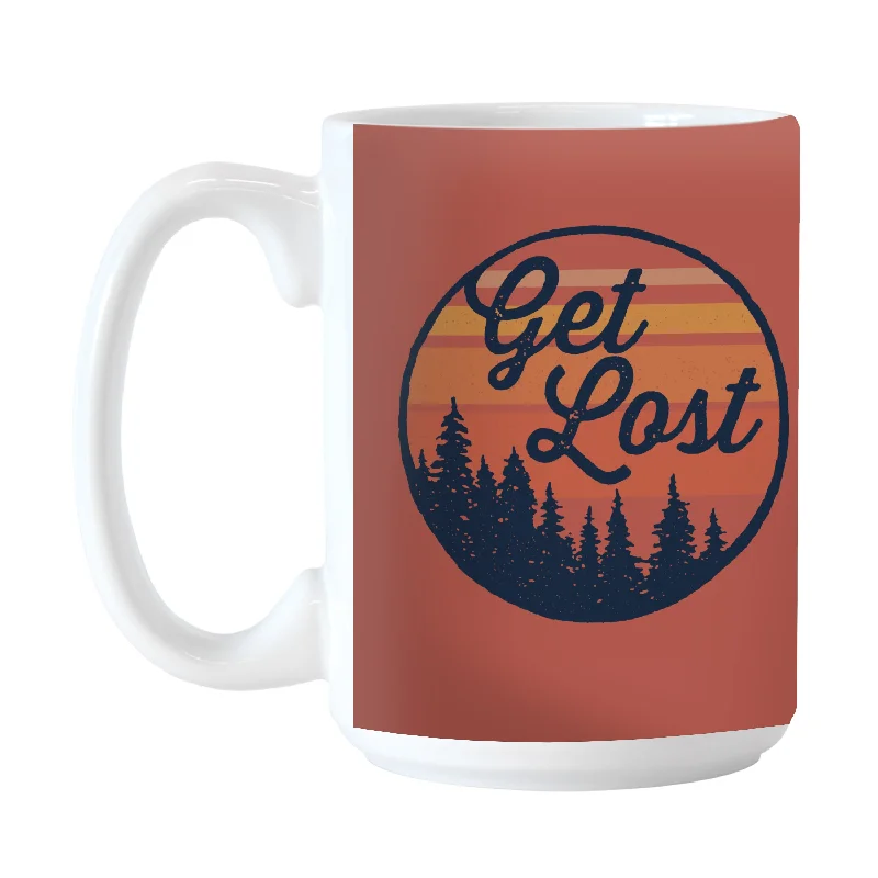 Team Mug For Event Fundraising-Get Lost 15oz Sublimated Mug