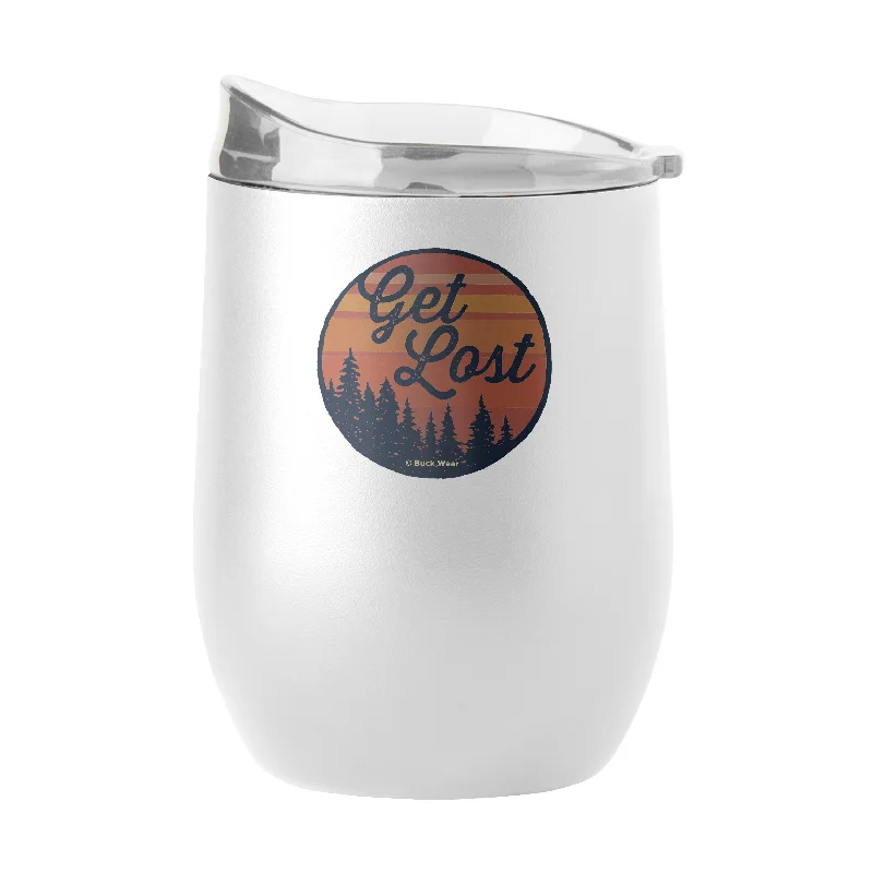 Team Mug For Limited Edition Merchandise-Get Lost 16oz Powder Coat Curved Bev