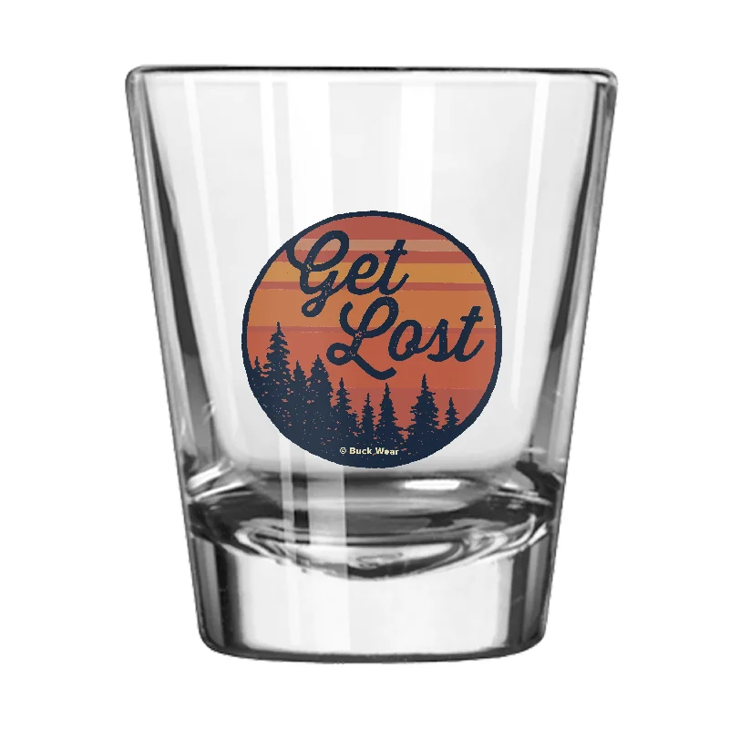 Team Mug For Professional Merchandise-Get Lost 2oz Shot Glass