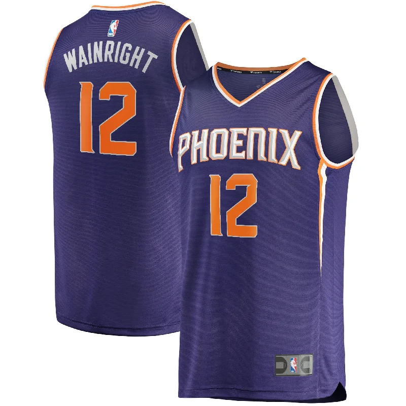 Ish Wainright Phoenix Suns Branded Fast Break Basketball Jersey - Icon Edition - Purple