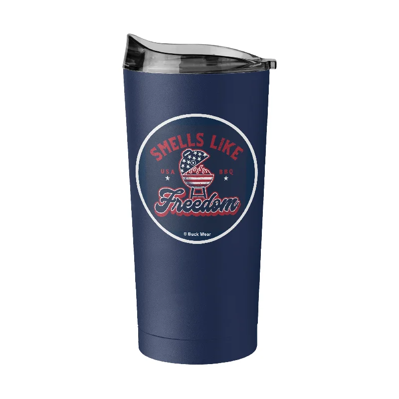 Team Mug For Custom Player Portraits-Smells Like Freedom 20oz Powder Coat Tumbler