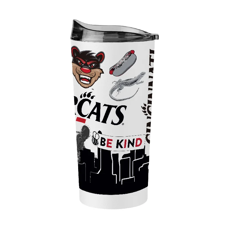 Team Mug For Personalized Fundraising Gear-Cincinnati 20oz Native Powder Coat Tumbler