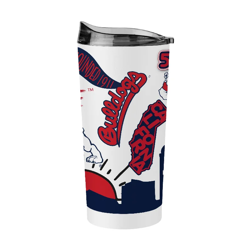 Team Mug For Personalized Event Gear-Fresno State 20oz Native Powder Coat Tumbler