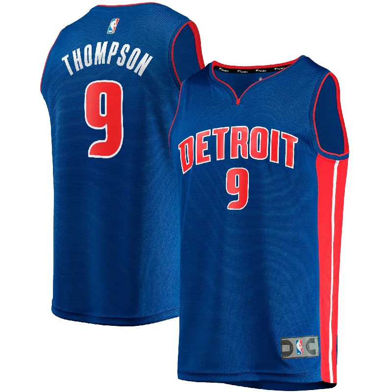 Basketball Jersey For Group Orders-Ausar Thompson Detroit Pistons Branded Fast Break Basketball Jersey - Icon Edition - Royal