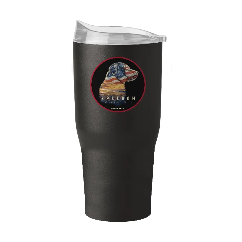 Team Mug For Sale-Flag Dog 30oz Powder Coat Tumbler