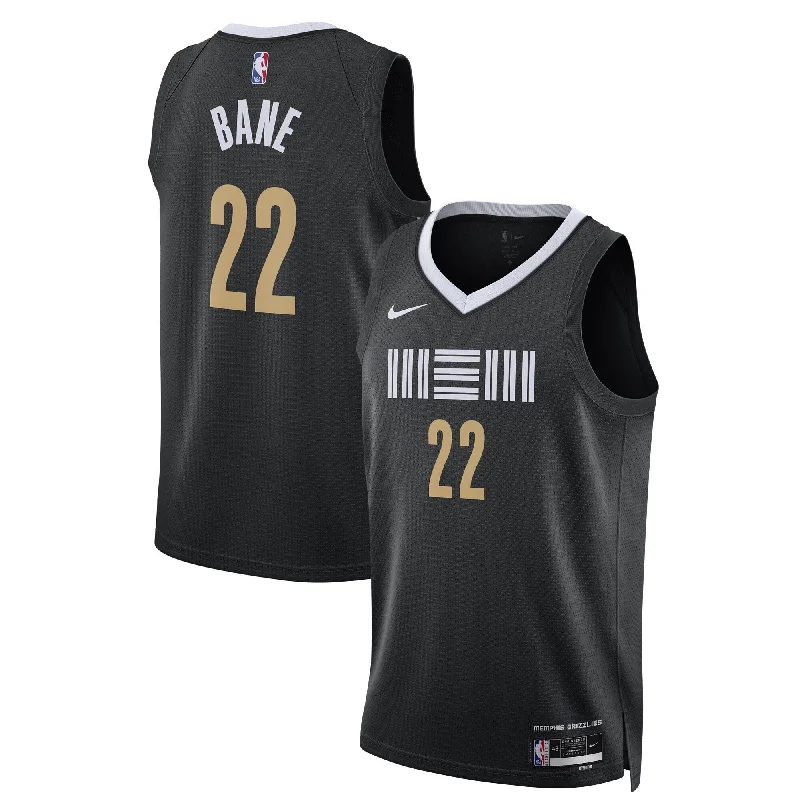 Basketball Jersey For Custom Streetwear Designs-Desmond Bane Memphis Grizzlies Unisex 2023/24 Swingman Basketball Jersey - Black - City Edition